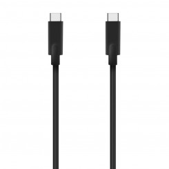 USB-C cable Aisens E-MARK 4 m Black