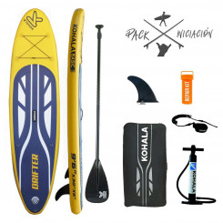 Inflatable Paddle Surfboard With Accessories Kohala Drifter Yellow (290 x 75 x 15 cm)