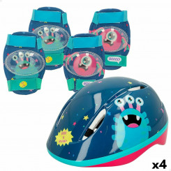 Set of helmet and knee pads Colorbaby Koletis (4 Units)