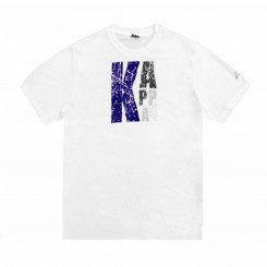 Lühikeste varrukatega T-särk, meeste Kappa Sportswear Logo Valge