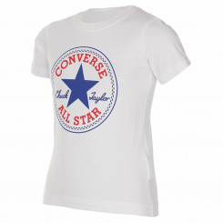 Детская футболка с короткими рукавами Converse Core Chuck Taylor Patch Blue