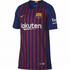 Kids' Short Sleeve Soccer Shirt Nike FC Barcelona 18/19 Local