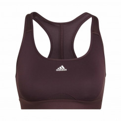 Sports bra Adidas Powerreact Dark purple