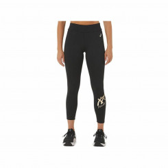 Women's sports leggings Asics Tiger 7/8 Black
