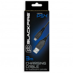 USB Cable Micro USB Blackfire PS4 Black