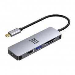 USB-jaotur Maillon Technologique MTHUB5 USB USB-C USB 3.0 MicroSD USB 3.2 USB-C 3.2 Gen 2 (3.1 Gen 2) USB-A 3.2