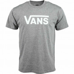 Серая мужская футболка с коротким рукавом Vans Drop VB M
