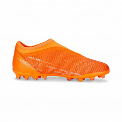Children's soccer shoes Puma Ultra Match Ll Mg Orange
