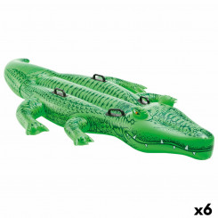 Inflatable swimming device Intex Krokodill 203 x 30 x 114 cm (6 Units)