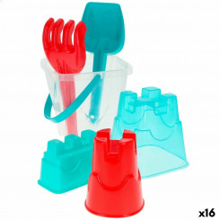 Set of beach toys Colorbaby 6 Pieces, parts (16 Units)