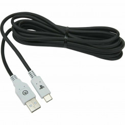 USB A - USB C Kaabel Powera 1516957-01 3 m Must 3 m