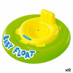 Устройство для плавания для младенцев Intex Yellow Green Ø 76 см (12 шт.)