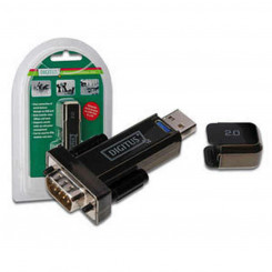 USB-Serial Port Cable Digitus Black