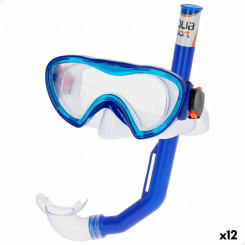 Snorkeling Goggles and Snorkel AquaSport Children (12 Units)