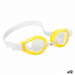 Children's swimming goggles Intex Play (12 Units)