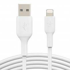 USB-Lightning Cable Belkin CAA001BT0MWH White 15 cm