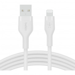 USB-Lightning Cable Belkin CAA008BT2MWH 2 m White