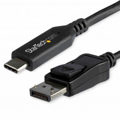 USB C-DisplayPort Adapter Startech CDP2DP146B 1,8 m Must