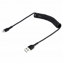 USB-Lightning Kaabel Startech RUSB2ALT50CMBC Must 50 cm