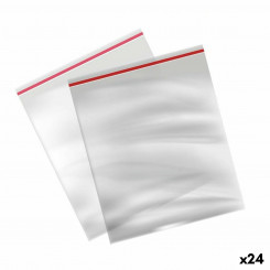 Set of reusable hermetically sealed bags Algon 10 Pieces, parts 26 x 30 cm (24 Units)