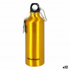 Бутылка для воды Bewinner Aluminium 500 мл 6,5 x 21 см (12 шт.) (500 мл)