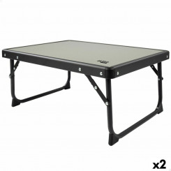 Folding folding table Active Camping Gray 56 x 25 x 40 cm (2 Units)