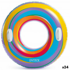 Inflatable Floating Donut Intex Ø 91 cm 91 x 22 x 91 cm (24 Units)