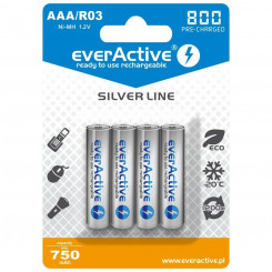 Laetavad Akud EverActive EVHRL03-800 R03 AAA 1,2 V