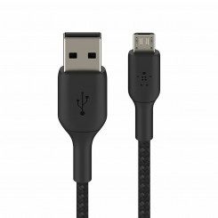 USB cable micro USB Belkin CAB007BT1MBK Black 1 m