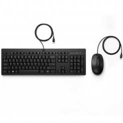 Keyboard and Mouse HP 286J4AA Black