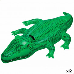 Inflatable pool shape Intex Crocodile 168 x 86 cm (12 Units)