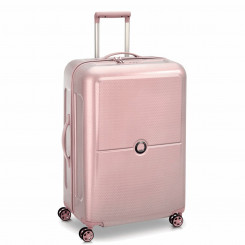Large suitcase Delsey Turenne Pink 70 x 29.5 x 47 cm