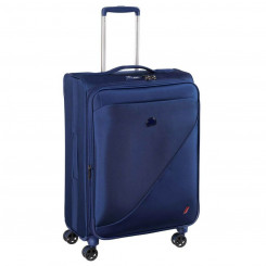 Mid-sized suitcase Delsey New Destination Blue 28 x 68 x 44 cm