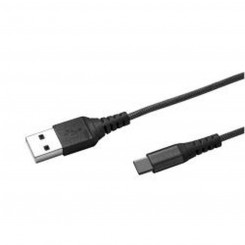 USB-C-kaabel-USB Celly USBTYPECNYLBK Must 1 m