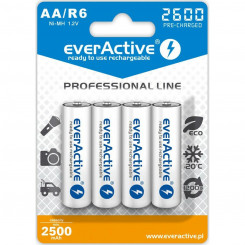 Laetavad Akud EverActive EVHRL6-2600 2500 mAh 1,2 V