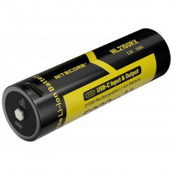 Rechargeable battery Nitecore NT-NL2150RX 5000 mAh 3.6 V 21700