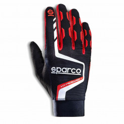 Gloves Sparco HYPERGRIP+ Black/Red 10 Multicolor