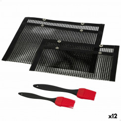 Kaasaskantav Barbeque-grill Aktive Silikoon Plastmass 27 x 24,5 x 0,4 cm
