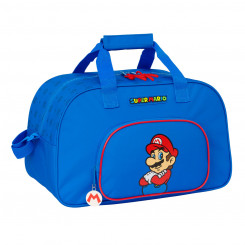 Спортивная сумка Super Mario Play Blue Red 40 x 24 x 23 см