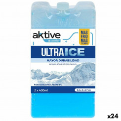 Külmaelement Aktive Ultra Ice 400 ml Külmaelement 2 Tükid, osad 9,5 x 17 x 3 cm (24 Ühikut)