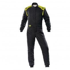 Racing overalls OMP FIRST-S Black/Yellow 54