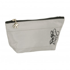 Bag for school supplies Minnie Mouse Teen Sand Light gray 23 x 12 x 8 cm