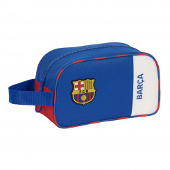 Bag for school supplies FC Barcelona Blue Maroon Sports 26 x 15 x 12 cm