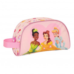 Bag for school supplies Princesses Disney Summer adventures Pink 26 x 16 x 9 cm