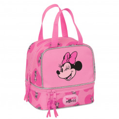 Ланч-бокс Minnie Mouse Loving Pink 20 x 20 x 15 см