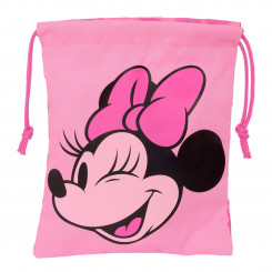 Lunch box Minnie Mouse Loving 20 x 25 x 1 cm Bag Pink