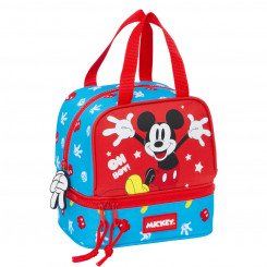 Ланч-бокс Mickey Mouse Clubhouse Fantastic Blue Red 20 x 20 x 15 см