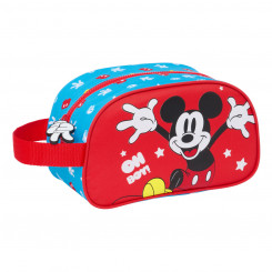 Bag for school supplies Mickey Mouse Clubhouse Fantastic Blue Red 26 x 15 x 12 cm