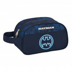 Bag for school supplies Batman Legendary Navy blue 26 x 15 x 12 cm