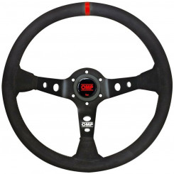 Racing steering wheel OMP OMPOD/1954/NR Ø 35 cm Black/Red Black